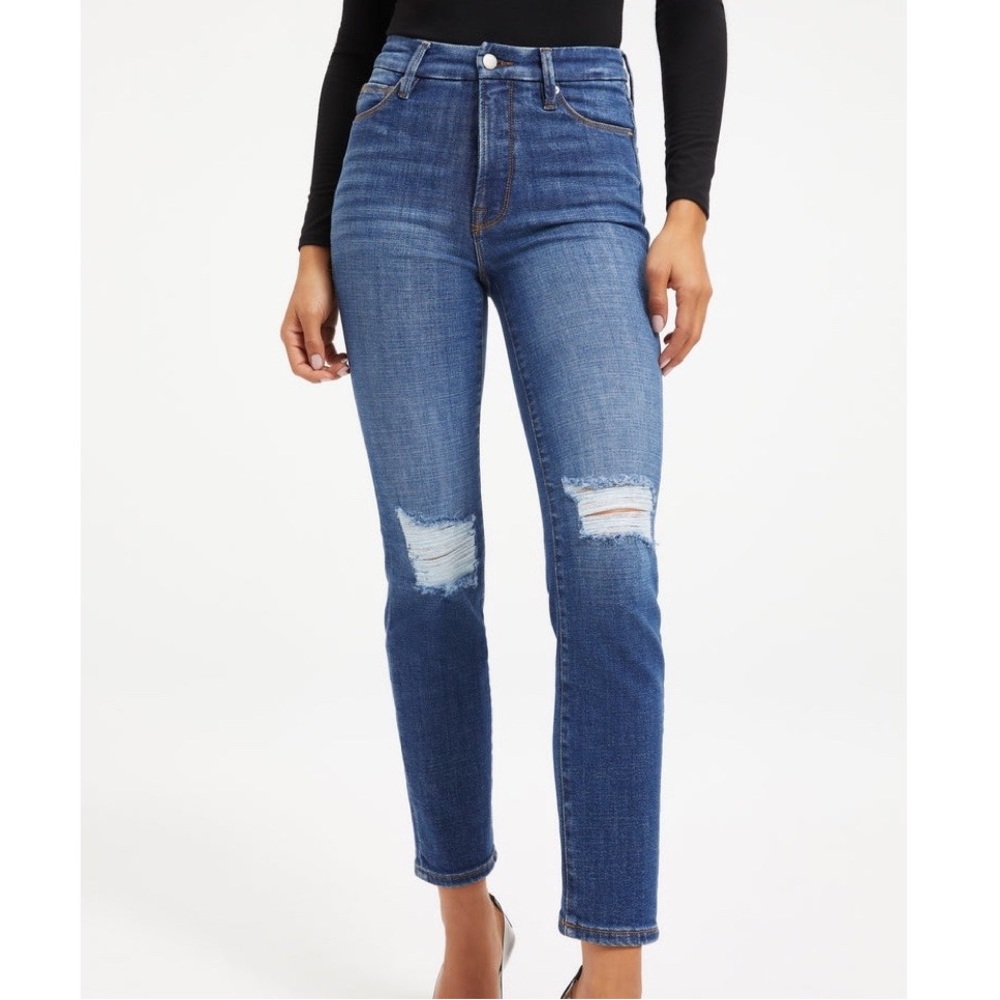 Good American , skinny fit denim jeans